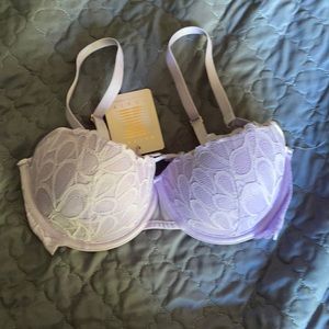 Savage X Fenty Purple Lace Bra Brand New